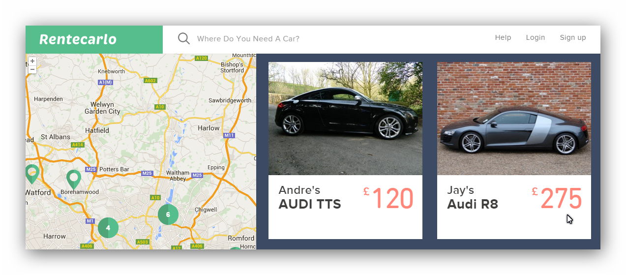 Rentecarlo's New Concept in Car HirePerformance Cars Modified Cars