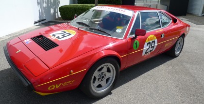 William Moorwood's Ferrari at Goodwood