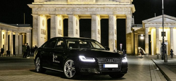The Performance Car of the future: the Audi A8