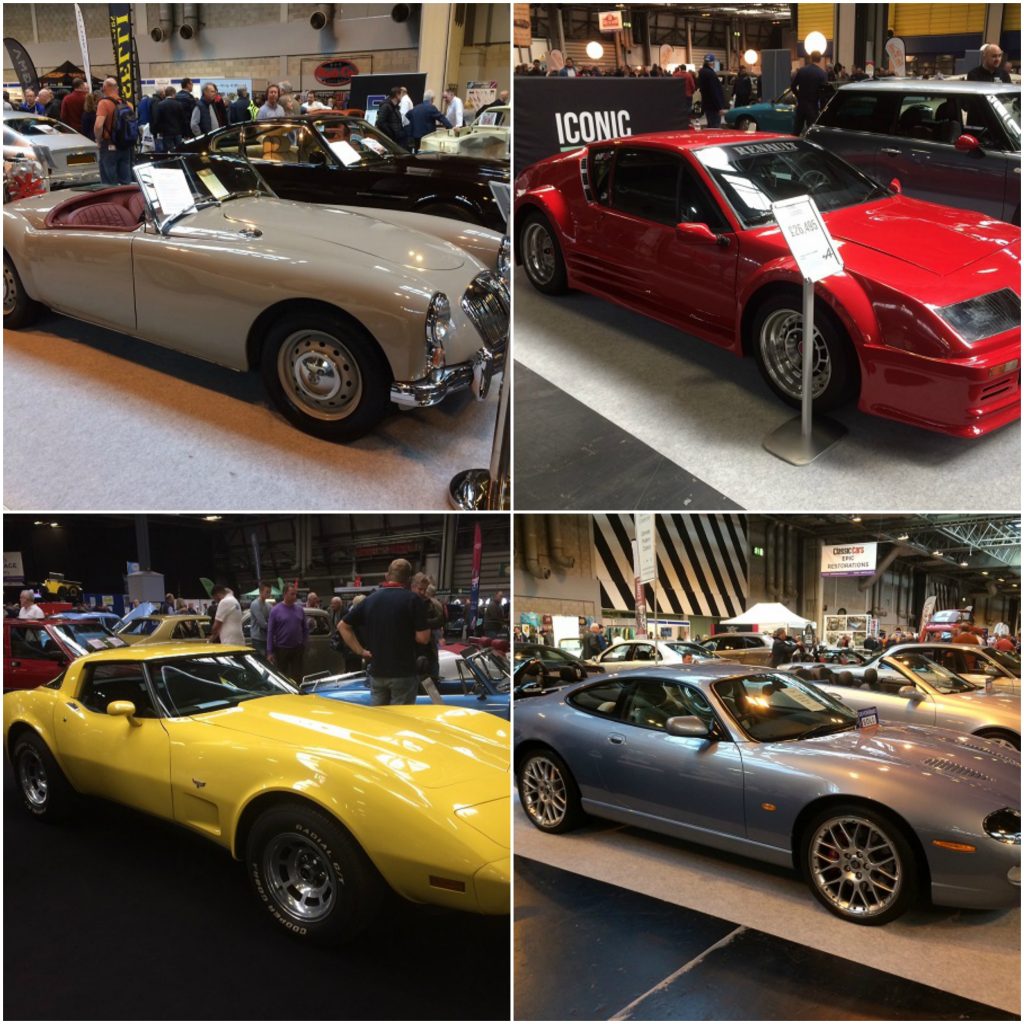 Classic car and restoration show - collage 1