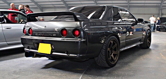 Lee’s imported Nissan Skyline R32 GTR is extremely impressive…