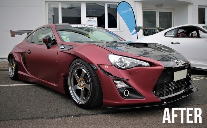 modified Toyota GT86