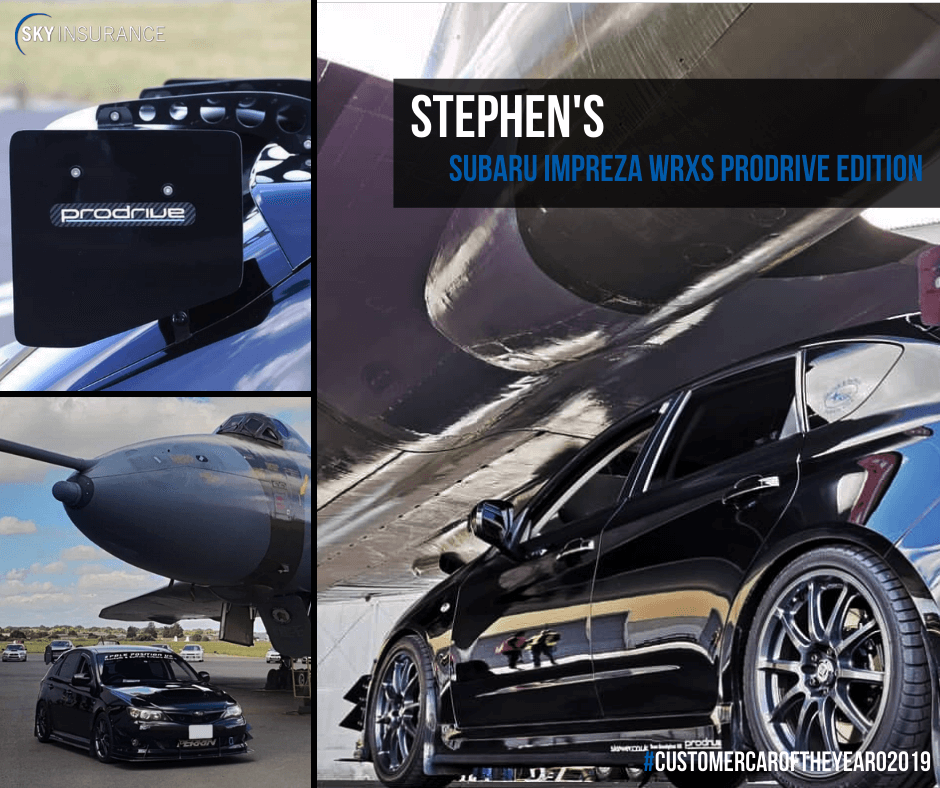 Stephen’s Subaru Impreza WRXS Prodrive Edition