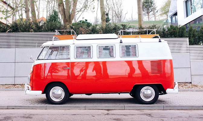 Modified Volkswagen Van